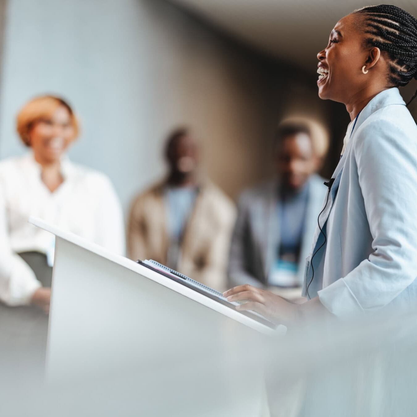 ICF Foundation members engage in a community service event, furthering their mission of creating positive social change through coaching.